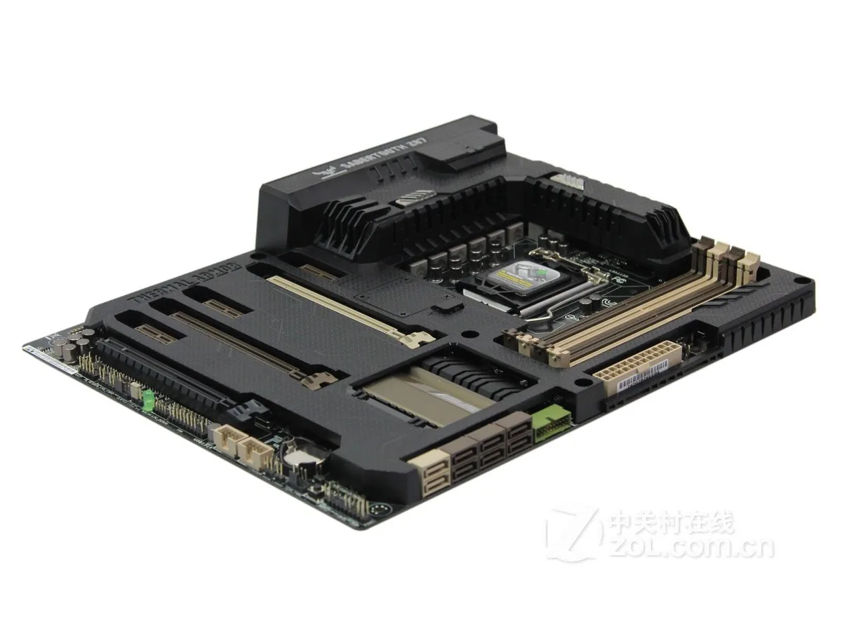 Asus SABERTOOTH Z87 LGA 1150 ATX 마더보드, 코어 i3-4170Motherboard, LGA 1150 DDR3 인텔 Z87 32GB USB3.0 PCI-E 3.0 SATA III