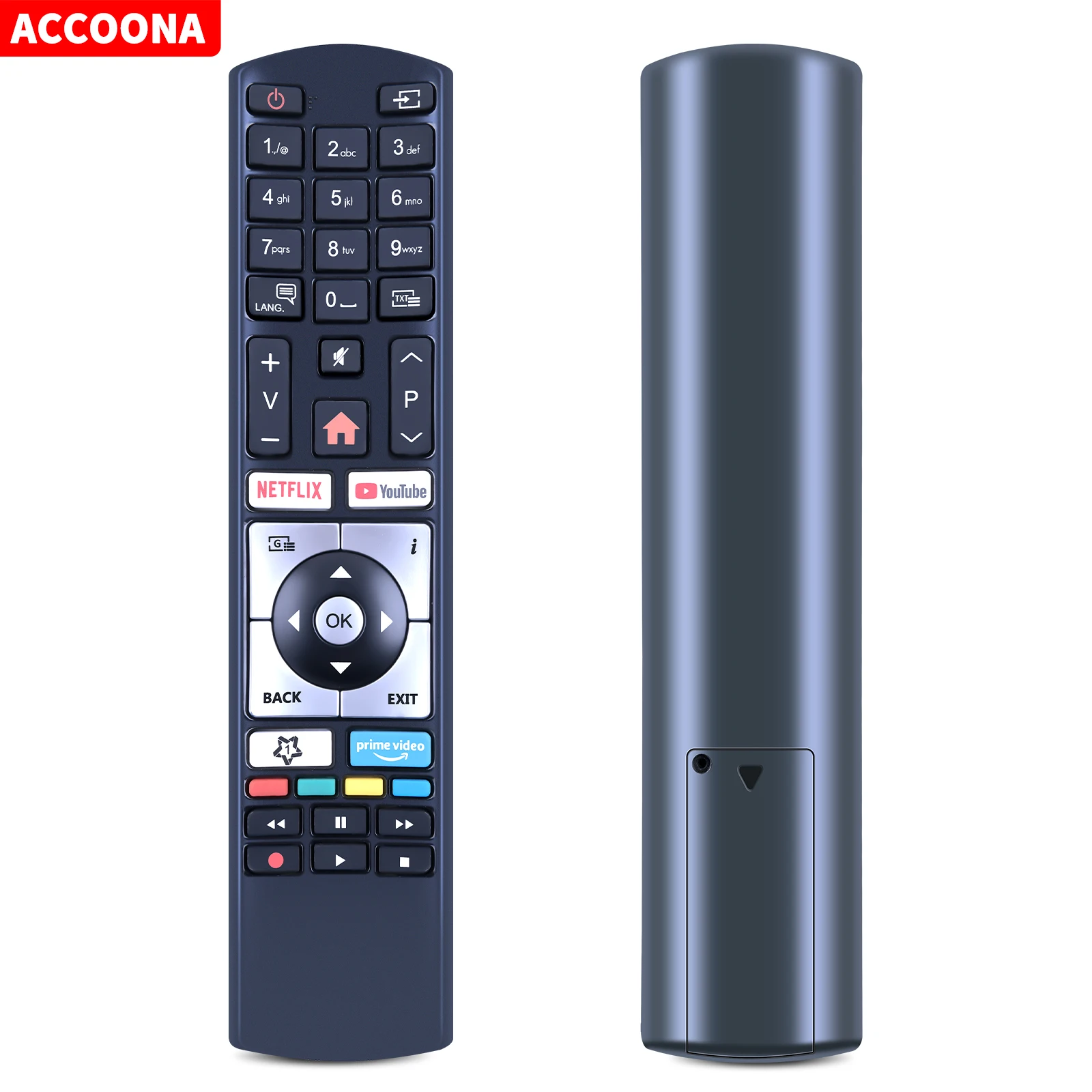 Rc4318 Rc4318P Telecomando Per Vestel Finlux Telefunken Edenwood 4K Smart Tv C40U446 Muslimexlimah