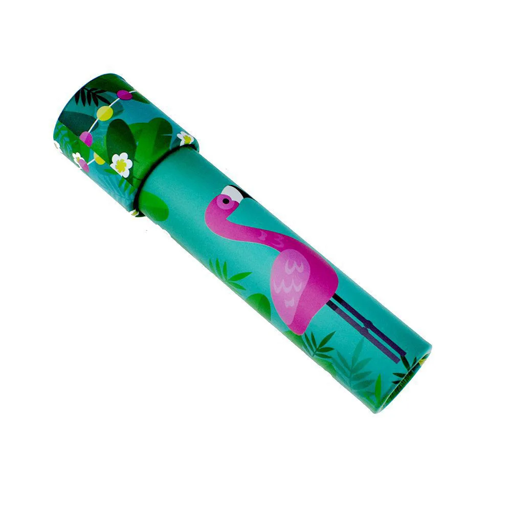 Paper Plastic Kaleidoscope Colorful Interactive Toy Children Gifts Random Color