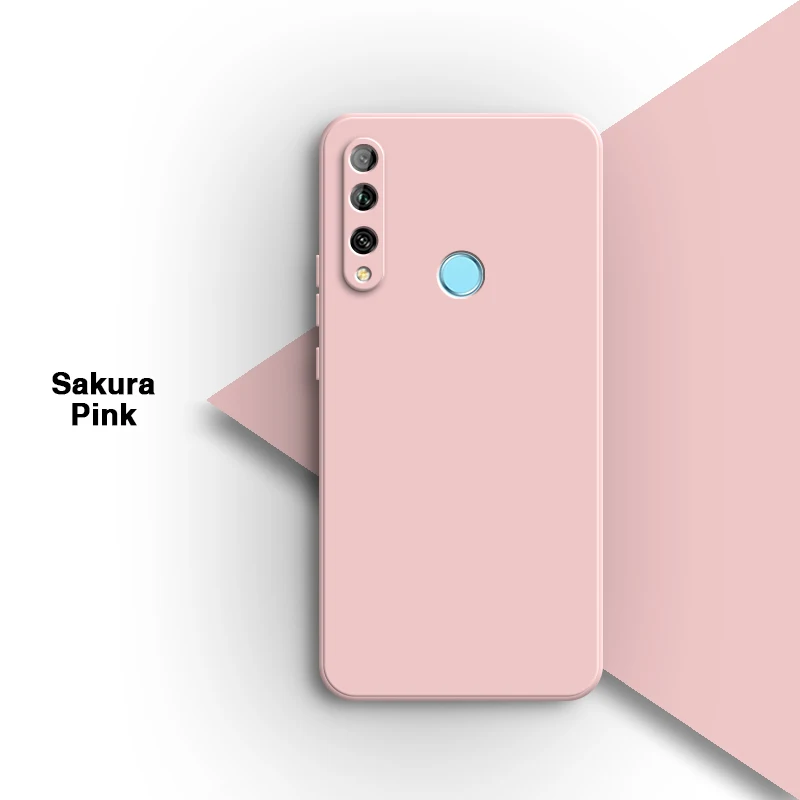 Matte Soft Candy Color Silicone Phone Case with Lens Protection
