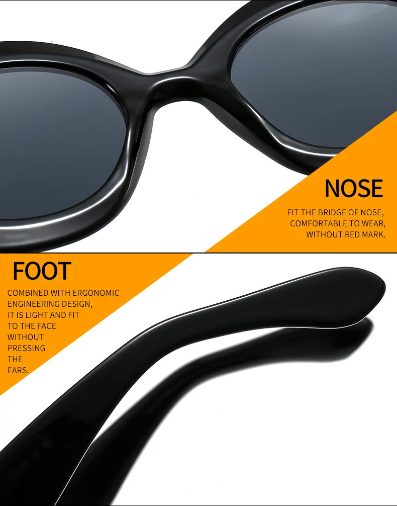 ladies sunglasses 2022 New Luxury Brand Oversized Round Sunglasses For Women Vintage Black Rivet Gradient Sun Glasses Female Sexy Shades Uv400 white sunglasses women