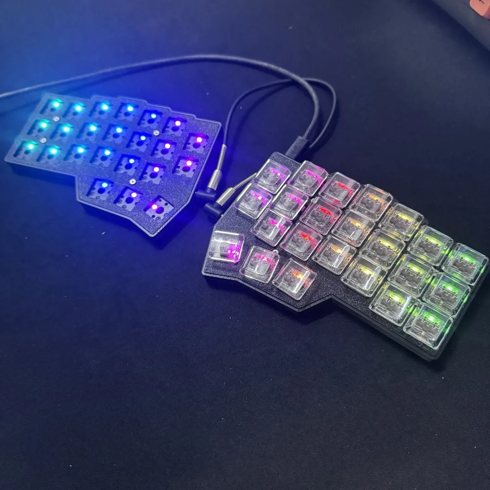 Corne v4 Choc 46キー分割キーボード フルセット ロープロファイル Corne V4 Cherry