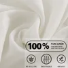 100% Linen Mattress Protector Cover, Elastic Fitted Sheet, Breathable Pad Bed, Double Couple Bedspread, 2 People, 150, 160x200 3