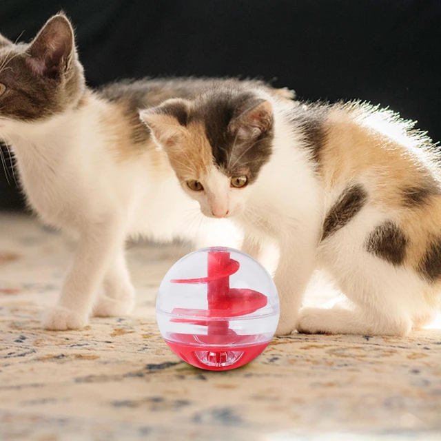 Cat Treat Ball Treat Dispenser Educational Toy Training Ball Chew