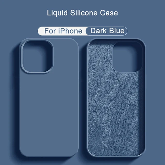 Premium Liquid Silicone Protective Phone Case - Sleek & Durable Bumper Cover