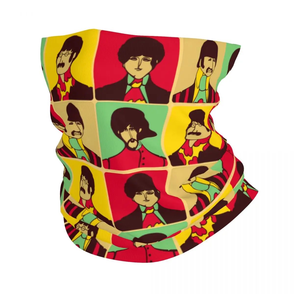 The Beatle Heavy Metal Rock Bandana Neck Warmer Men Women Winter Hiking Ski Scarf Gaiter Face Cover