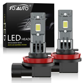 LED 안개등 Canbus 오류 없음 9005 9006 HB3 HB4 LED 110W 안개등 전구, 6000K 자동차 헤드라이트 전구, 12V 6500K, H11 H9 H8
