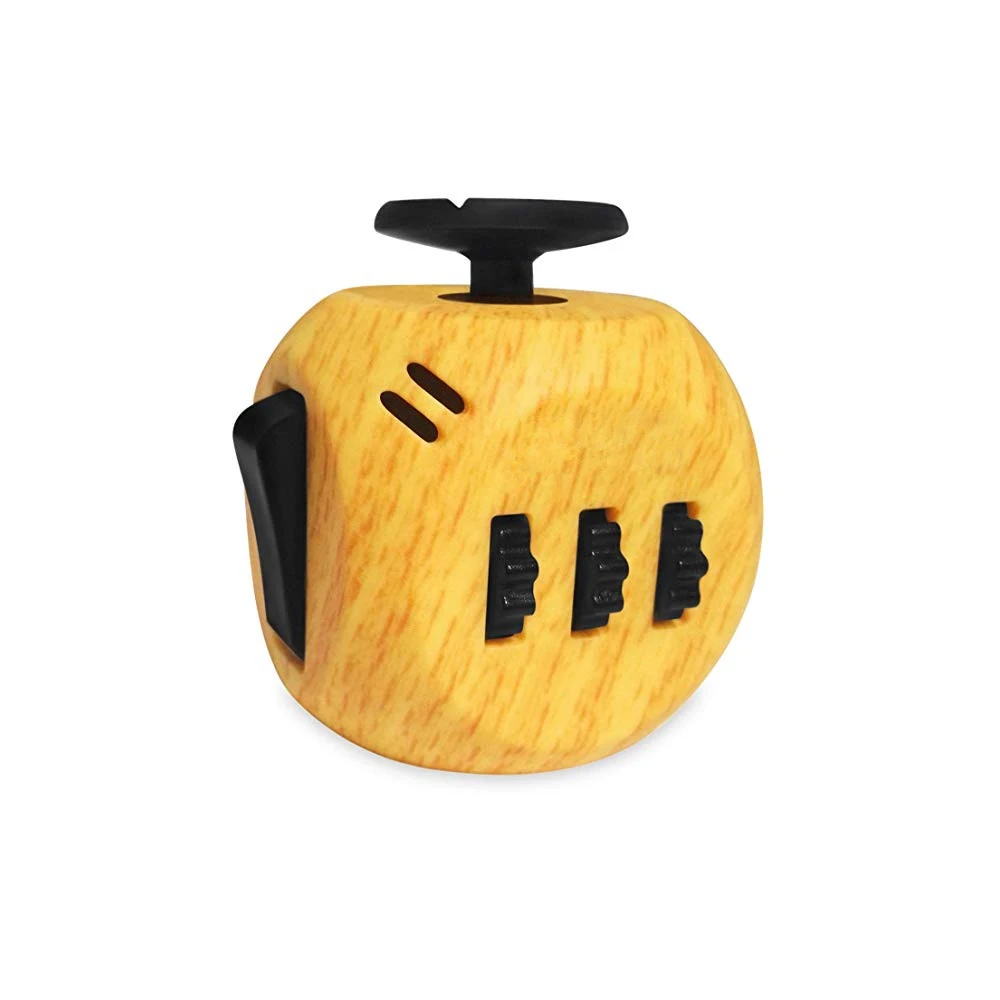 Edc Mano Per Autismo Adhd Sollievo Ansia Di Messa A Fuoco Per Bambini 6 Lati Magico Anti-Stress Giocattoli Cubo