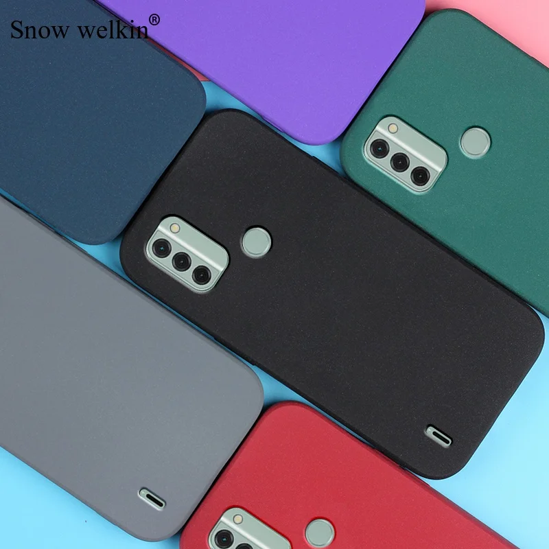 Sand Matte Soft Silicone Shockproof Anti-Slip Protective Phone Case Cover