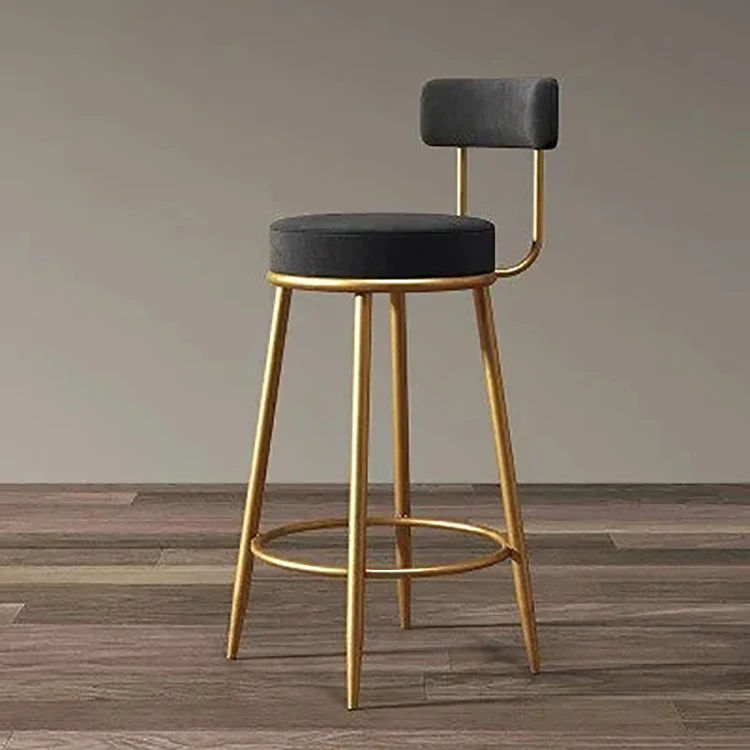

Игровой скандинавский барный стул, Роскошный домашний остров, Золотой салонный стул, современный минималистичный высокий стул, наборы садовой мебели