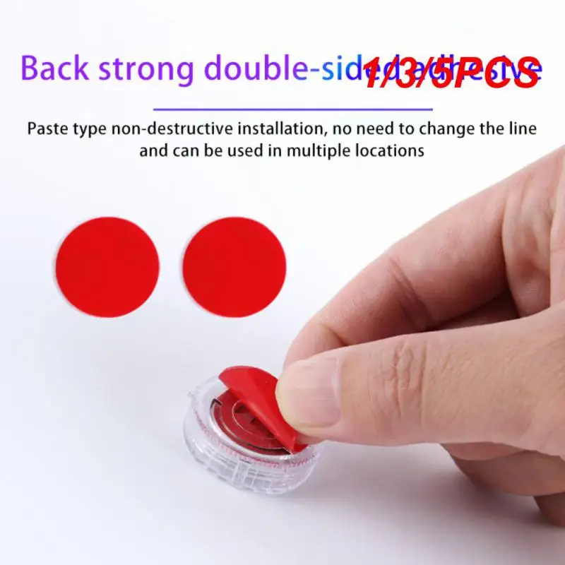

1/3/5PCS Touch Sensor Book Light Bedroom Wardrobe Touch Sensor Night Lamp Emergency Lights Mini Round Car Interior Light Ambient