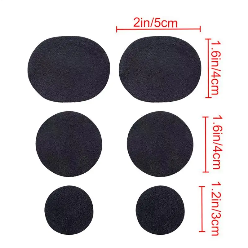 6pcs/set Heel Wear Repair Shoe Patch Stickers Unisex Anti-Wear Heel Foot Care Tools Foot Care Pad Inserts Sneakers Protector