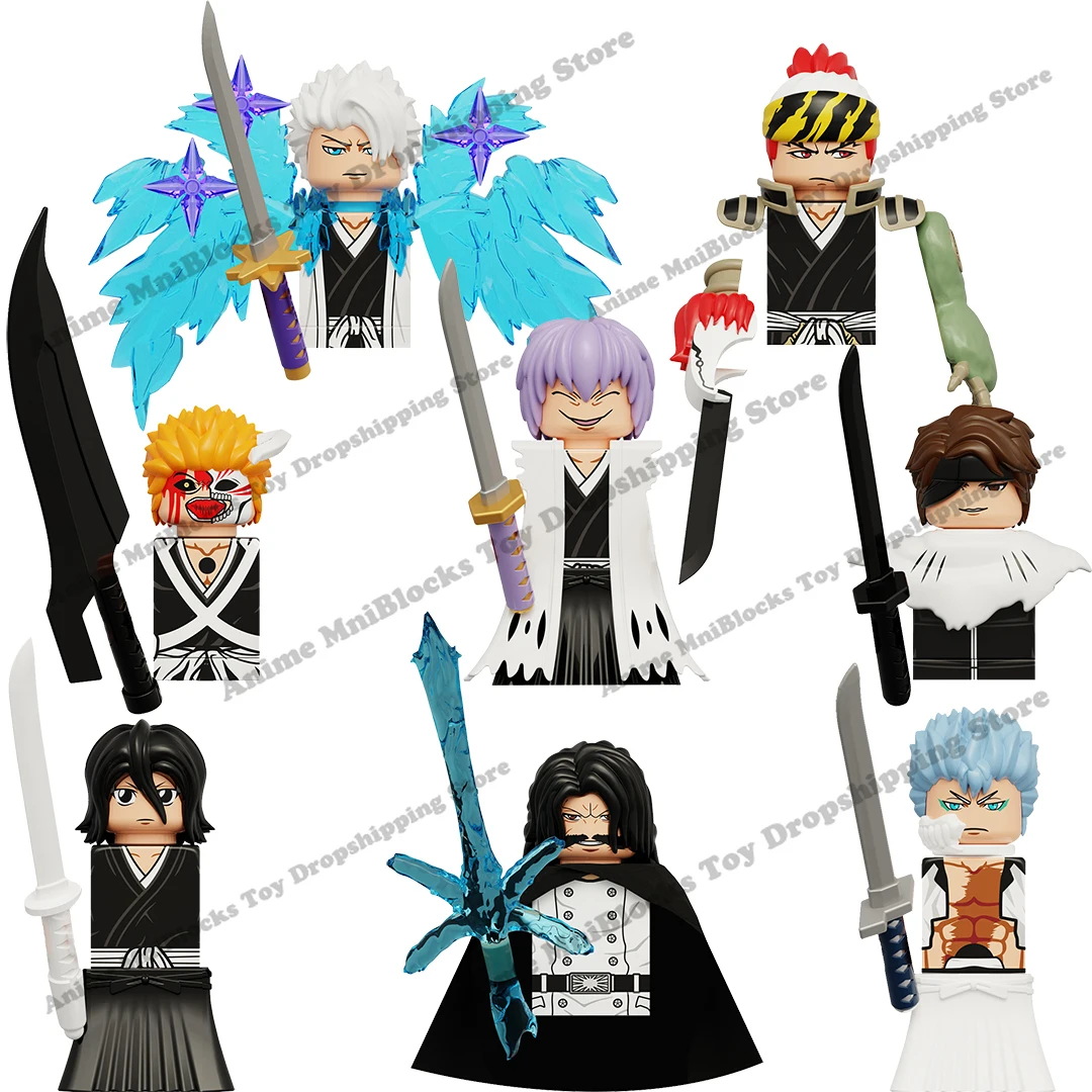 KDL820TheBLEACHAnimeBricksDollsIchigoYhwachRenjiGinMini