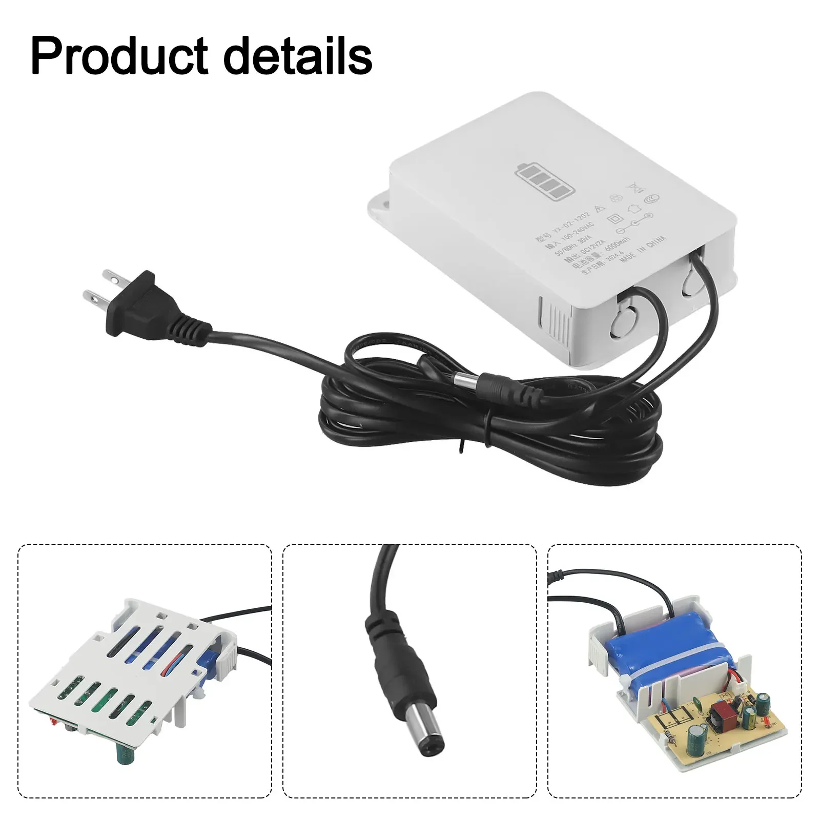 Outdoor Monitoring Power Adapter Steady Current Mini UPS Uninterruptible Power Supply 12V 2A Suitable For 12V External Cameras