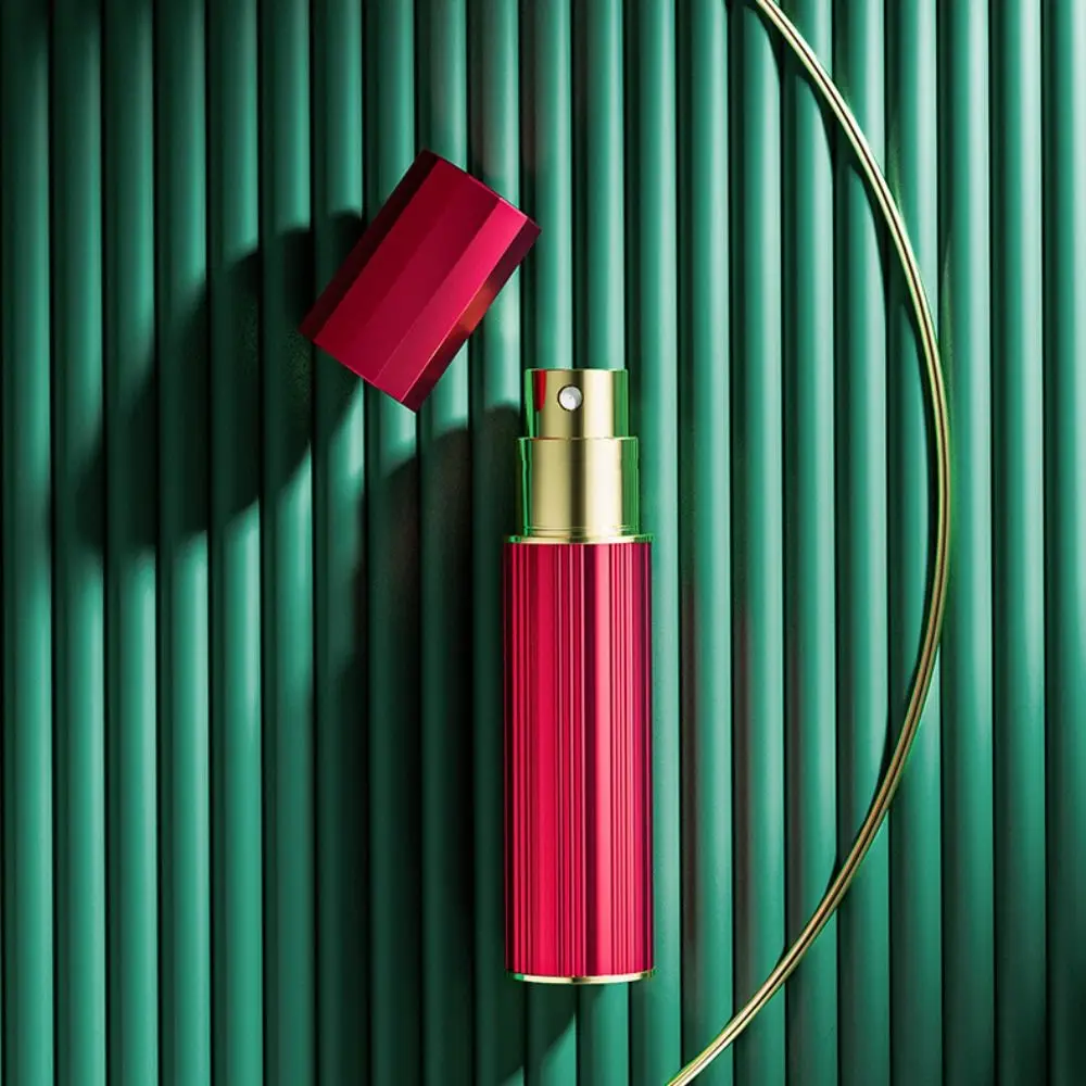 5ml Perfume Atomizer Bottom Filling Perfume Bottles Refillable Aluminum Vacuum Spray Bottle Liquid Container Travel Accessories