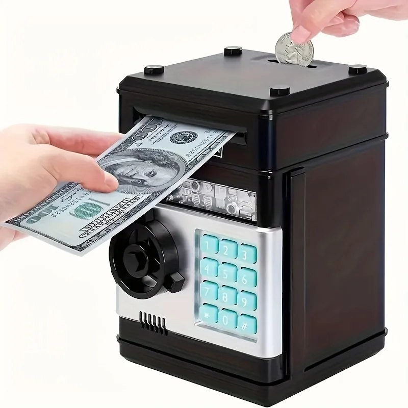 Electronic Piggy Bank with ATM Function 2 Electronic Piggy Bank with ATM Function 1