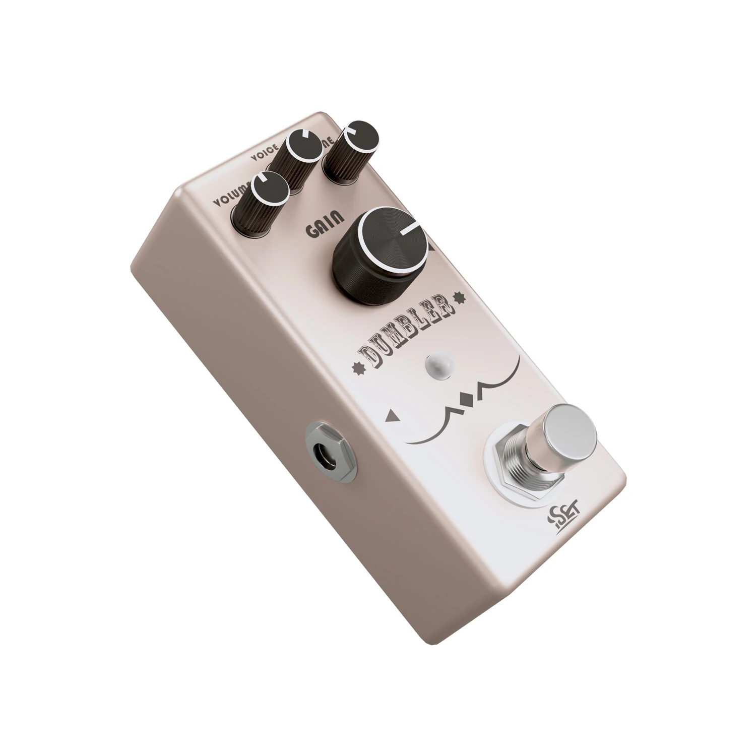 ISET Guitar Dumble And Flangerr Pedal Mini Single Guitar Effect Pedal for Electric Bass True Bypass
