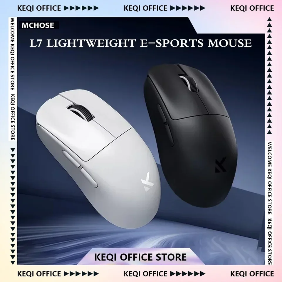 マウス MCHOSE L7 Ultra Gaming Mouse 8K PAW3395 Portable Lightweight