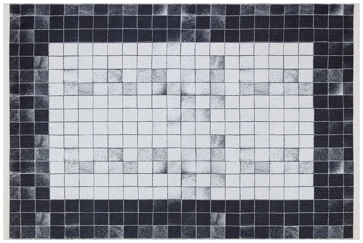 

MVHy.1188 Washable Digital Printed Rug With Tossels