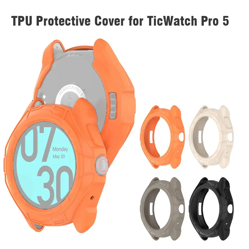 TicWatch Pro 5  Ʈ Ǹ TPU ȣ Ŀ  ̽, ȣ ̽ , TicWatch 5 Pro ׼
