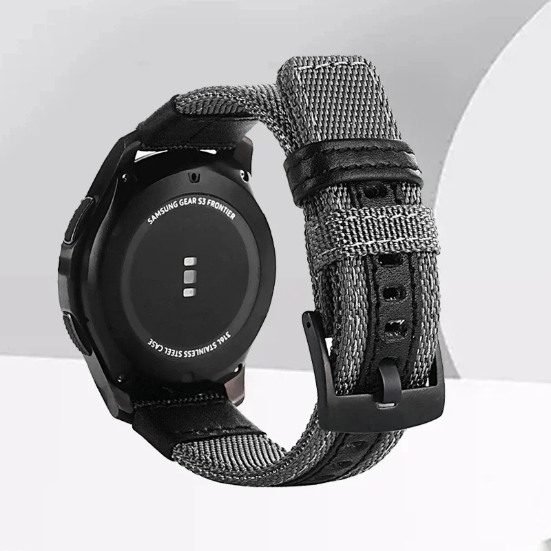 Premium Woven Nylon Sport Wristband - 20mm & 22mm Sizes