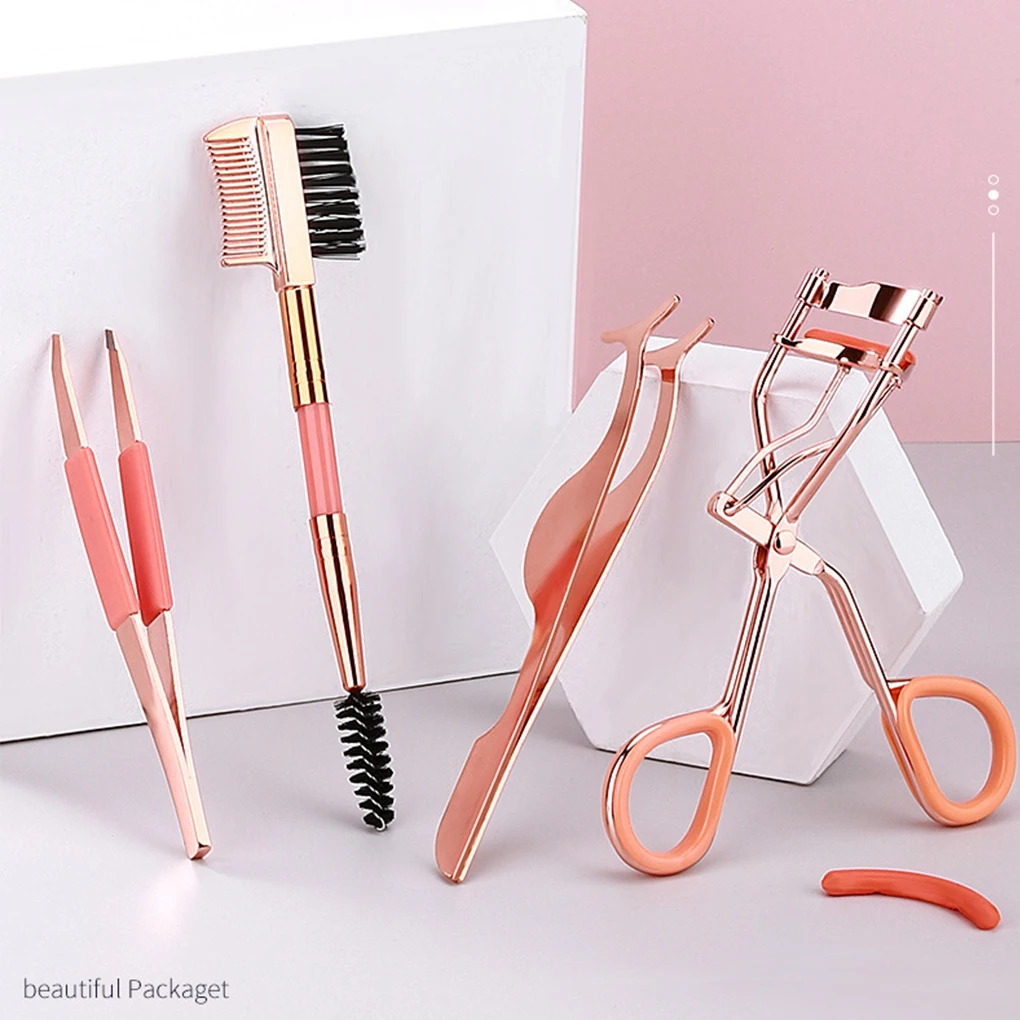 5pcs/set Eye Brow Trimmer And Eyelash Comb For Easy Eyebrow Grooming Woman Eyebrow Trimmer