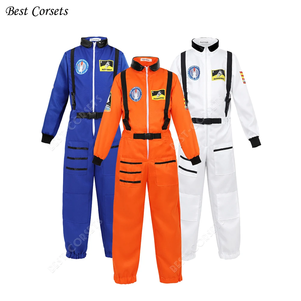 Sea Hare Astronaut jumpsuit kostuum voor volwassenen (vrouwen met helm