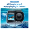 TELESIN 45M Action Camera Waterproof Case For DJI Action 3 4 Underwater Diving Housing Cover For DJI OSMO Action 3 4 Accessories 2