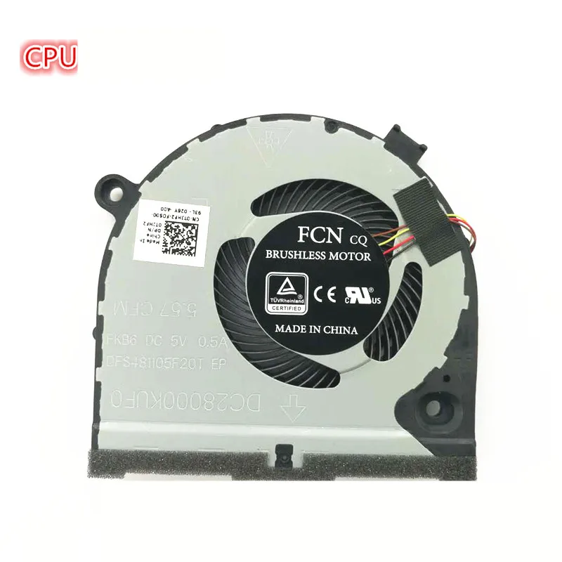Laptop CPU Cooling Fan Cooler GPU Cooling Fan For Dell G3 G3-3579 3779 G5-5587 0TJHF2 0GWMFV