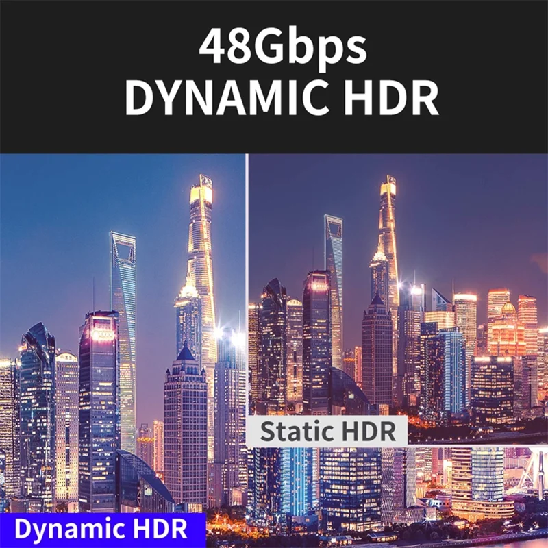 2.1 HDMI ȣȯ ̺ 8K @ 60Hz 48Gbps  PS5 PS4 HD TV ڽ    HD ̺, 1M/1.5M/2M/3M/5M