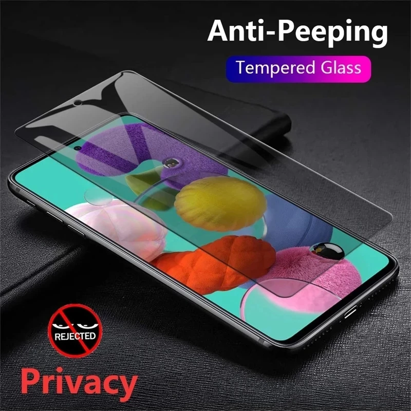 Enhanced 3D Privacy Screen Protectors - Anti-Spy Protective Glass
