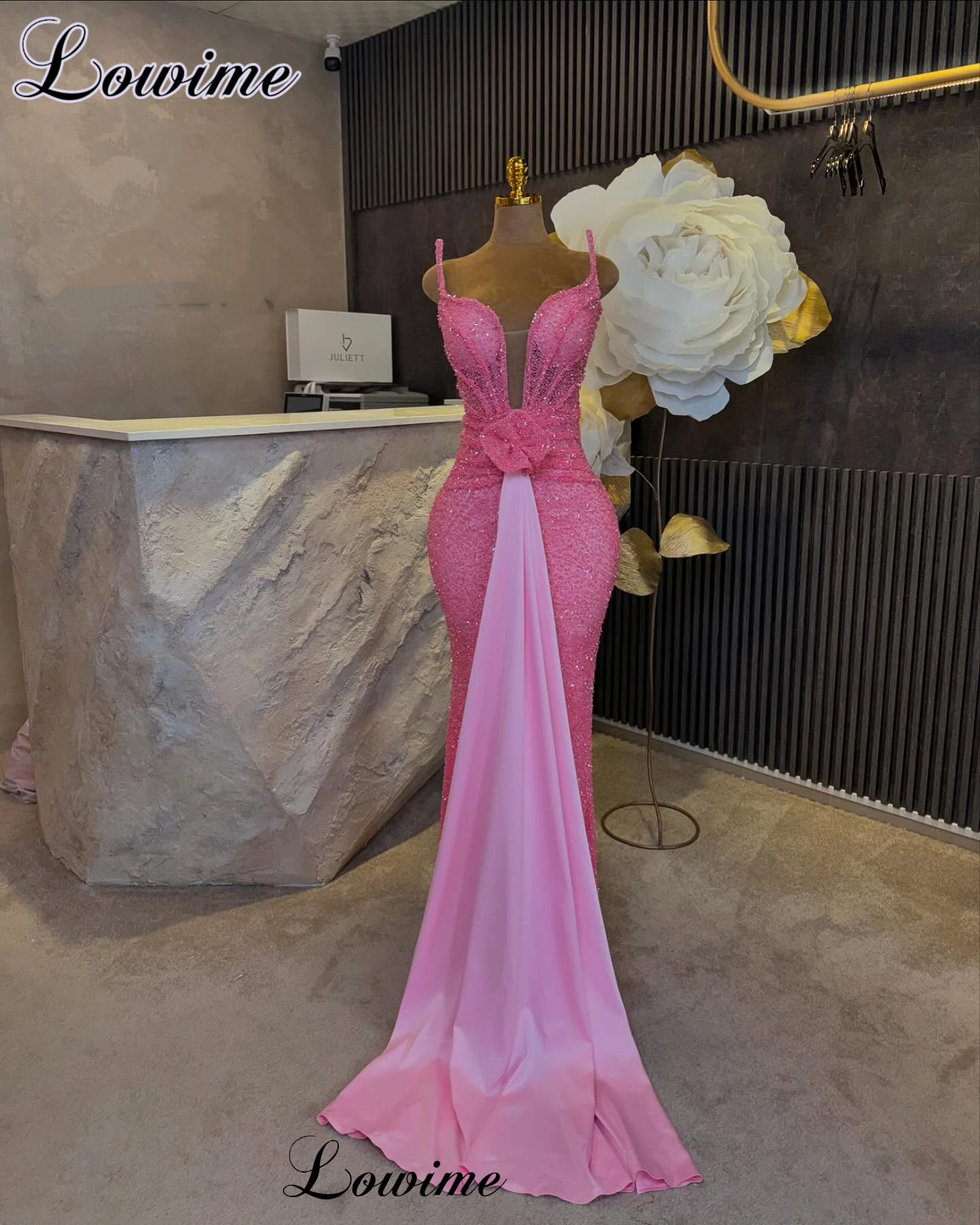 Cocktail Dresses Prom Dresses Birthday Party Mermaid Sweetheart Sleeveless Pink Customized