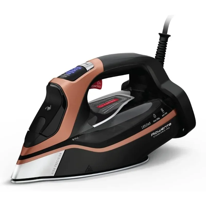 Rowenta Perfect Pro Stainless Steel Soleplate Steam Station, Blue & Steam Force Pro Stainless Steel Soleplate Steam Iron 5