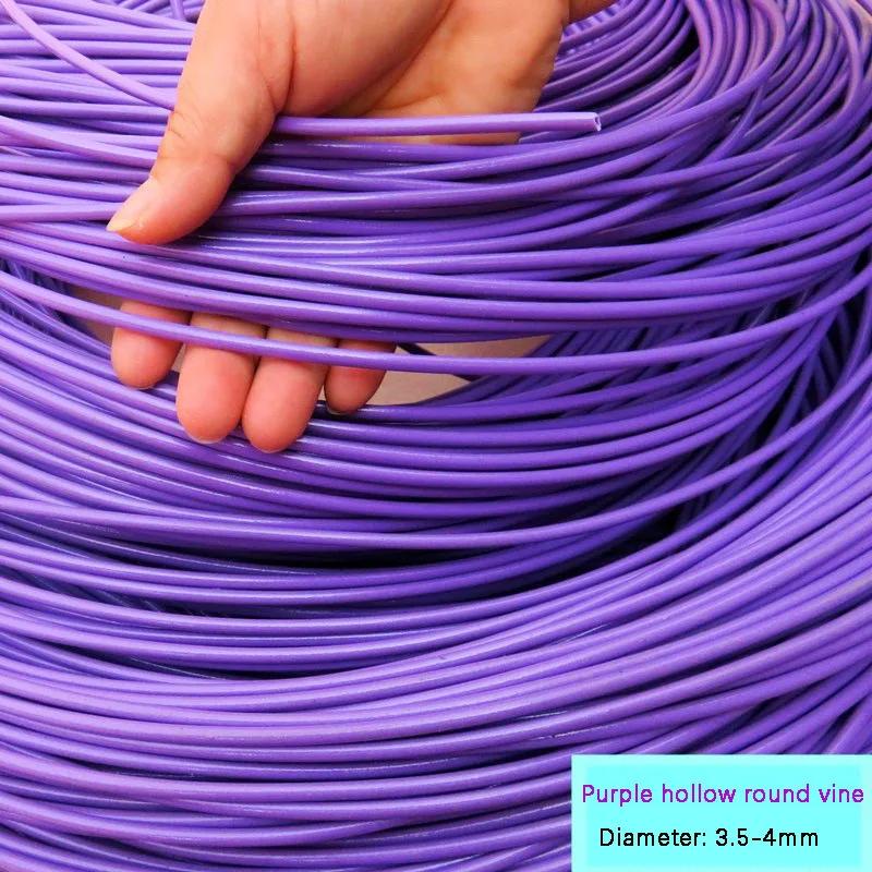 DIY Material Rope PE Vine Woven Material Woven Basket Plastic Strip Hanging Basket Repair