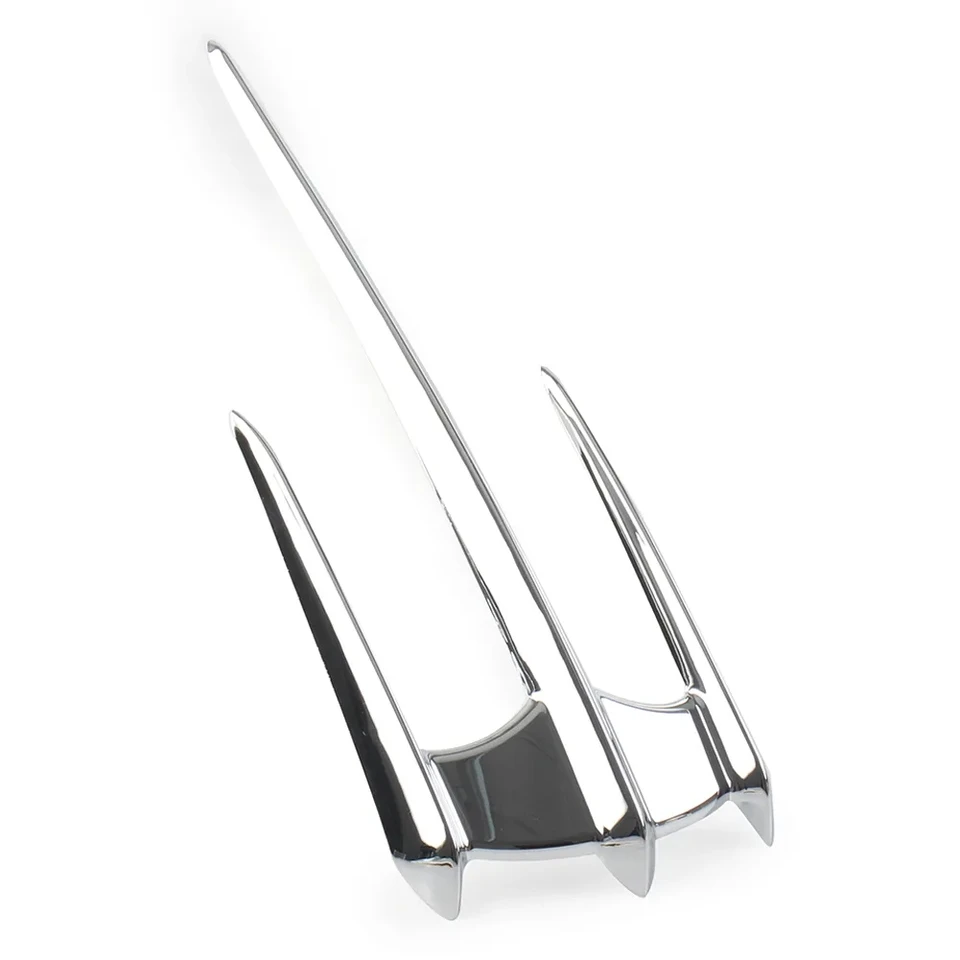 Garde-boue Avant Chrome Pour Moto Honda Goldwing 1800 GL1800 F6B Valkyrie - En Plastique ABS Haute Qualité