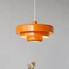 Medieval Danish Multicolor Chandelier Retro Orange Decoration Ceiling Lights Restaurant Study Cafe Coffee Table Bar Pendant Lamp 2
