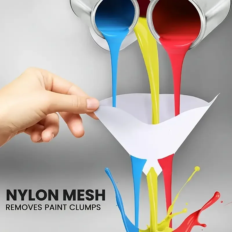 10-300Pcs Car Paint Spray Mesh Paper Filter Purifying Straining Funnel Disposable Conical Micron Paper Funnels Tool paint filter,paper filter