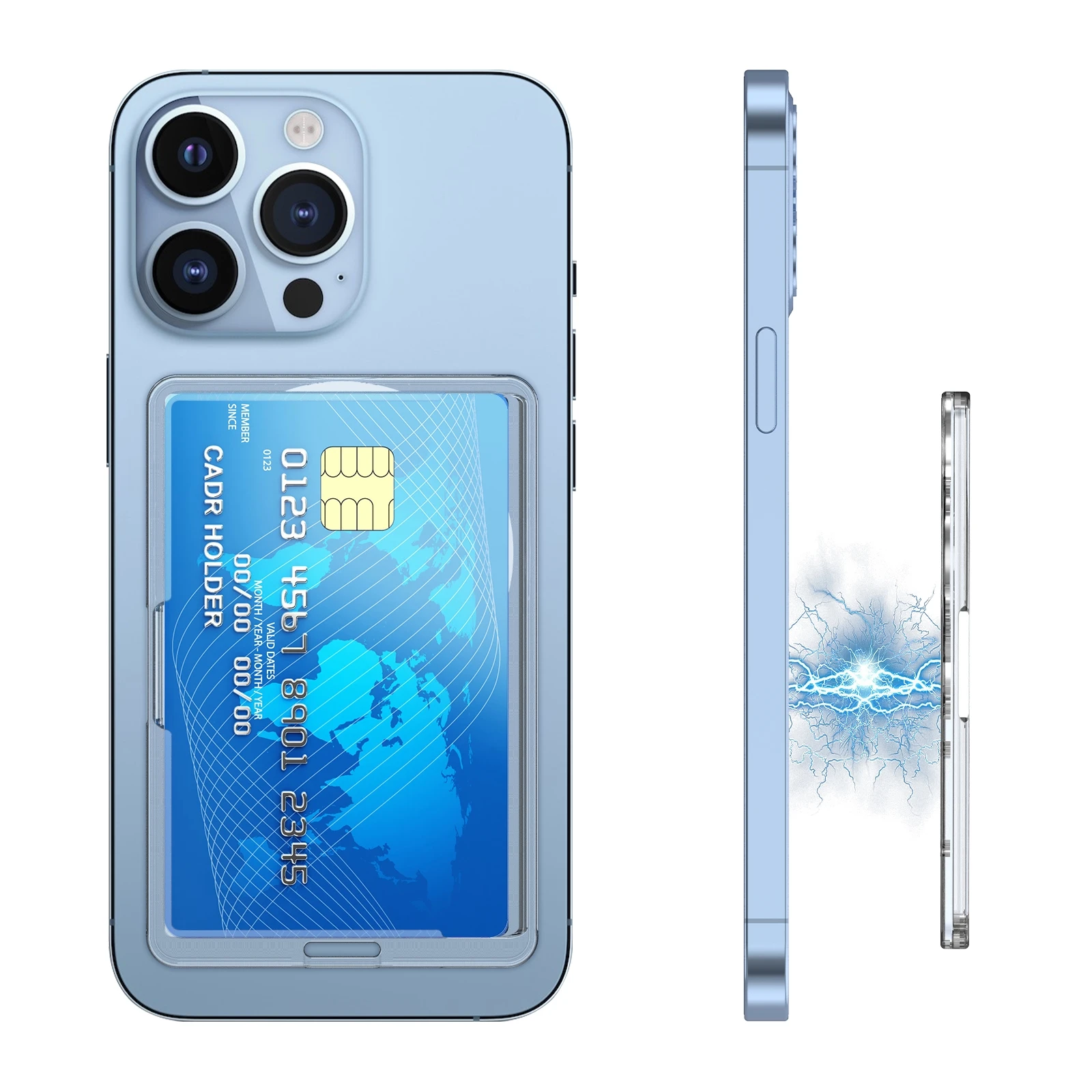Cartera Wallet Compatible Con iPhone Tarjetero Magnetico | Meses sin