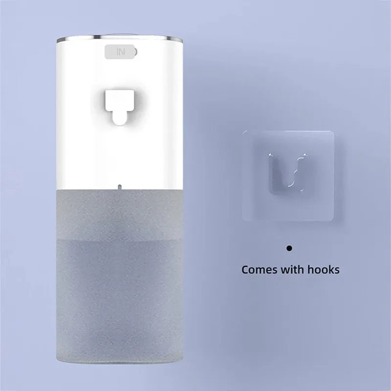 400ml Automatic Soap Dispenser USB Rechargeable 4 Modes Touchless Smart Washing Hand Machine Wall Mounted Soap Dispenser