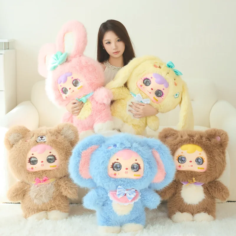 Samuel San xiao miao AI 1000% クマちゃんぬいぐるみ 1000% Samuel Intelligent Ai Vinyl Plush Blind Box Emotional