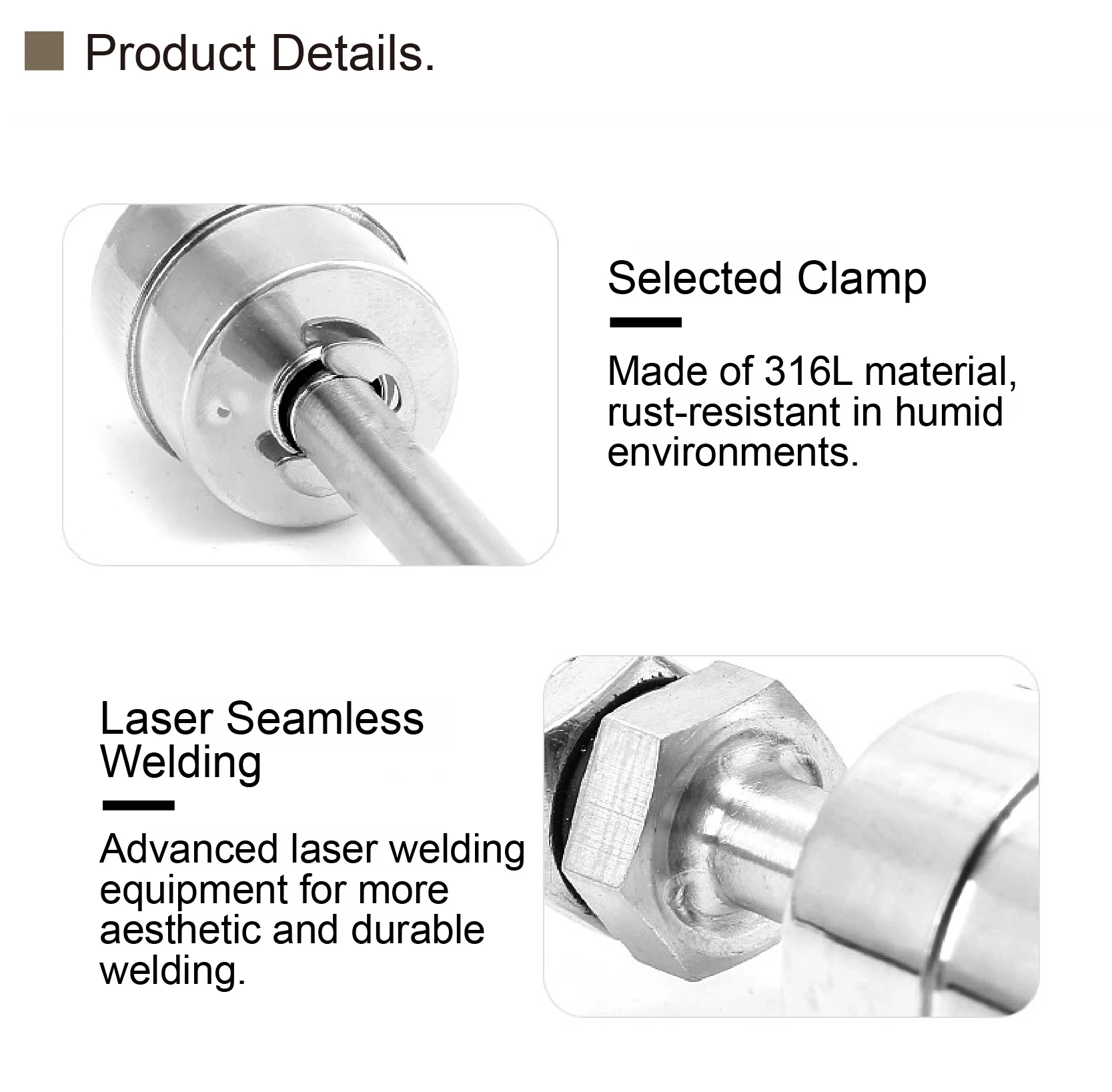AC110V AC220V Float Level Switch 304 Stainless Steel Liquid Water Tank Sensor Ve