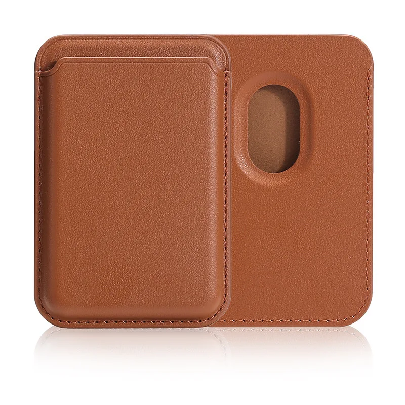 Luxury Leather Magnetic Wallet Card Holder - Premium Phone Accessory Cover
