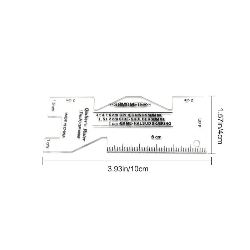 Sewing Rulers And Guides For Fabric Sewing Gauge Sewing Measuring