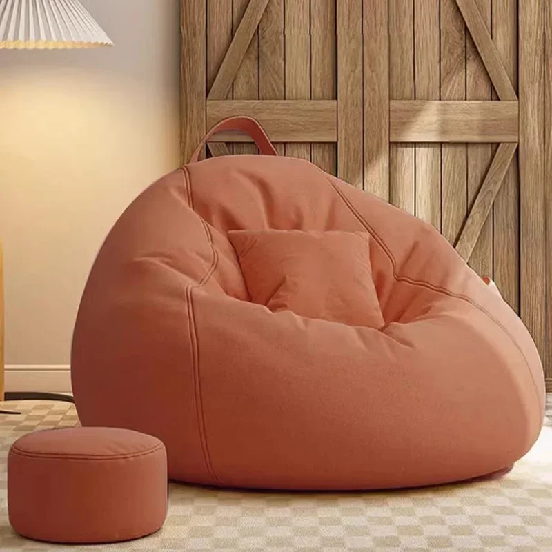 편안한 라운지 북유럽 콩 가방 소파, 싱글 리클라이너블 개별 모던 콩 가방 소파, 대형 자이언트 디바니 소지오노 홈 가구 