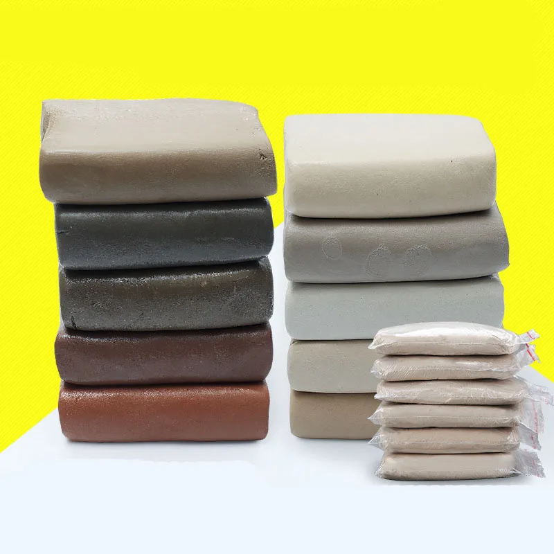 

250g / Package of Soft Clay Sculpture Jingdezhen Mud No Bake Pottery Teaching Clay Clay Children's Handmade DIY Puzzle Clay