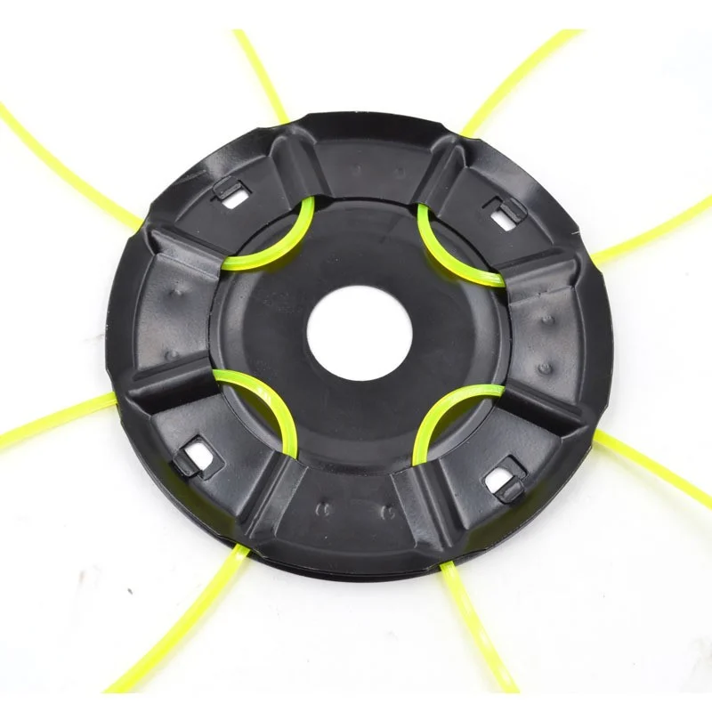 1pcSteelLawnMowerHeadFree4LinesReplacementGasolineLithium