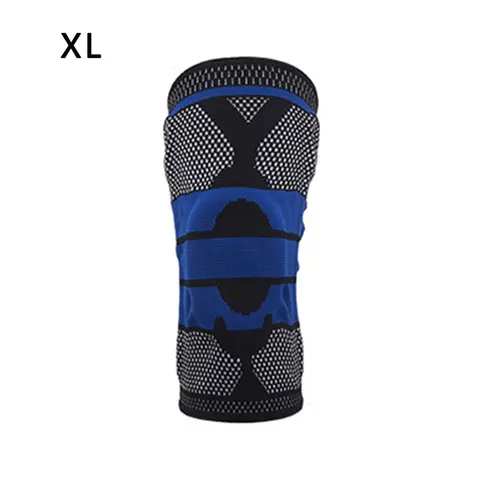 Knee Pads Support Silicone Spring Knee Protector Brace Basketball Running Kneepad Tactical Kneecap Fitness Accessoriy