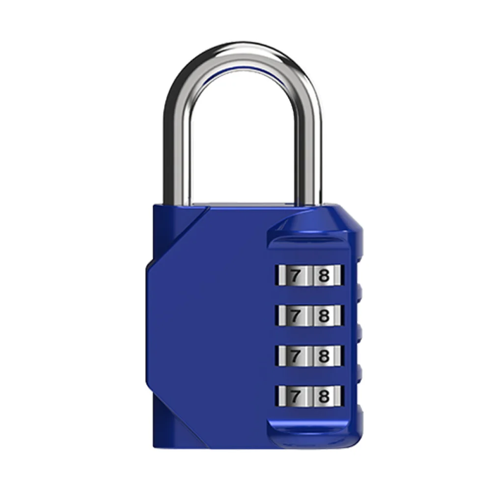 Travel Padlock Anti-theft Backpack Small Padlock Resettable 3/4 Digit Combination thumbnail 1