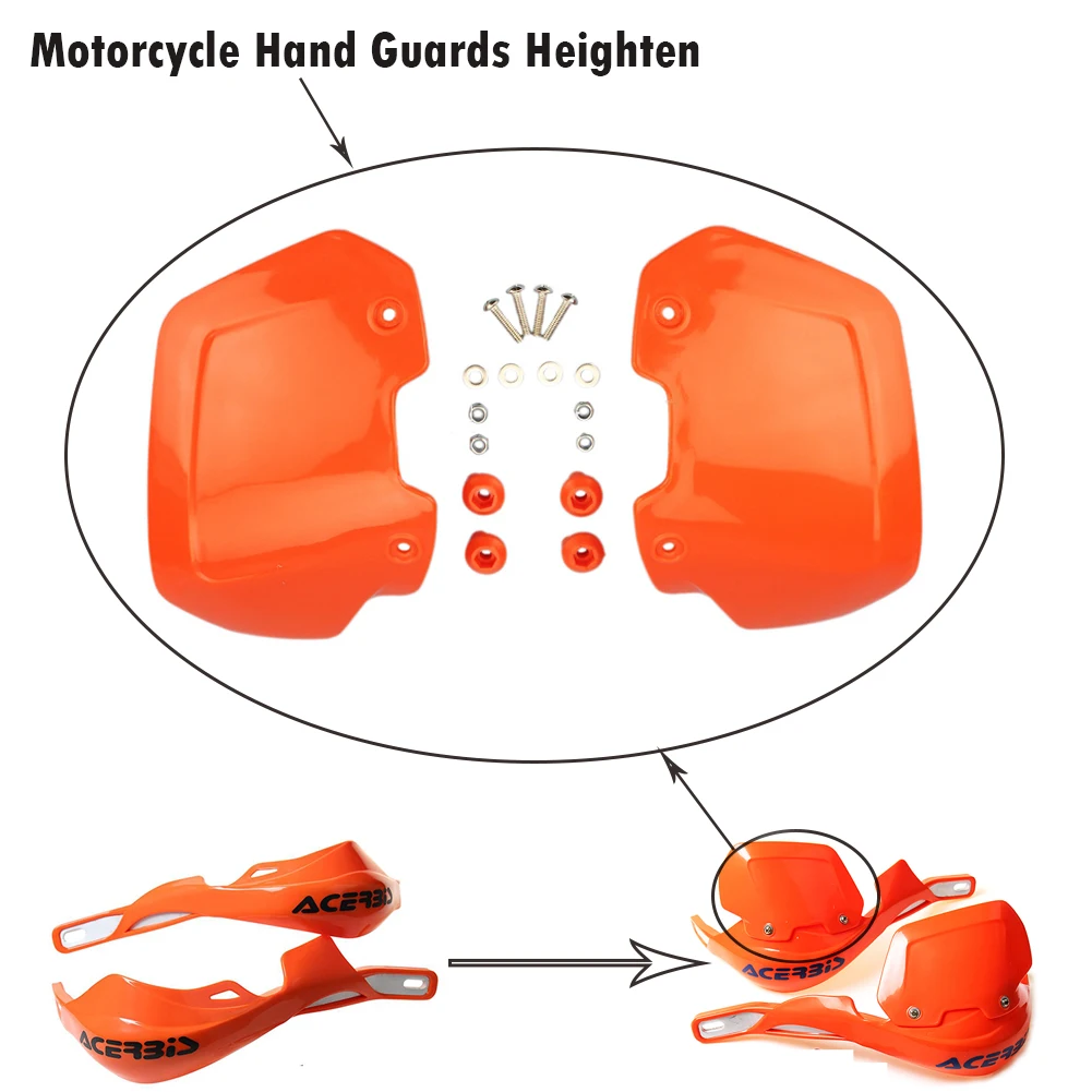 Off-Road Motorcycle Handguard Protector Shield - 22mm & 28mm