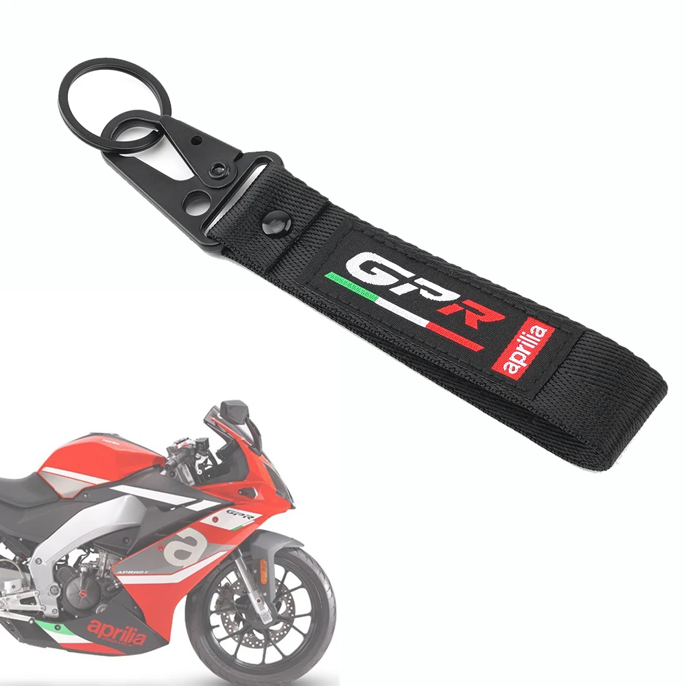 

Брелок для ключей с вышивкой для Aprilia GPR RSV4 RS125 RS250 Racing TUONO V4/R 1100